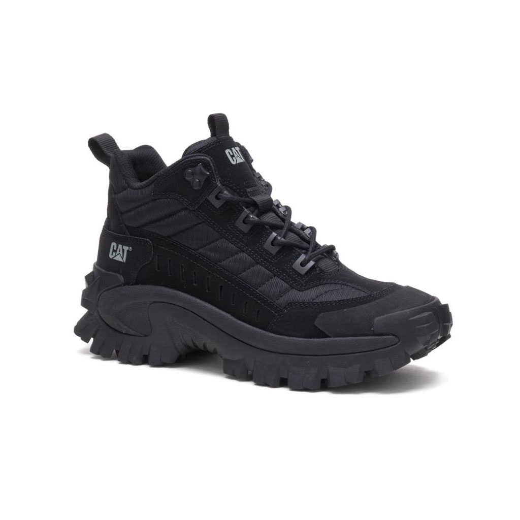 Caterpillar Intruder Mid Men's Sneakers Black  USA |  356914-BPQ