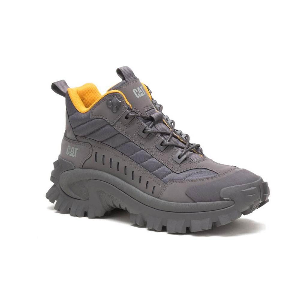 Caterpillar Intruder Mid Men's Sneakers Pavement Grey  USA |  371862-KSJ