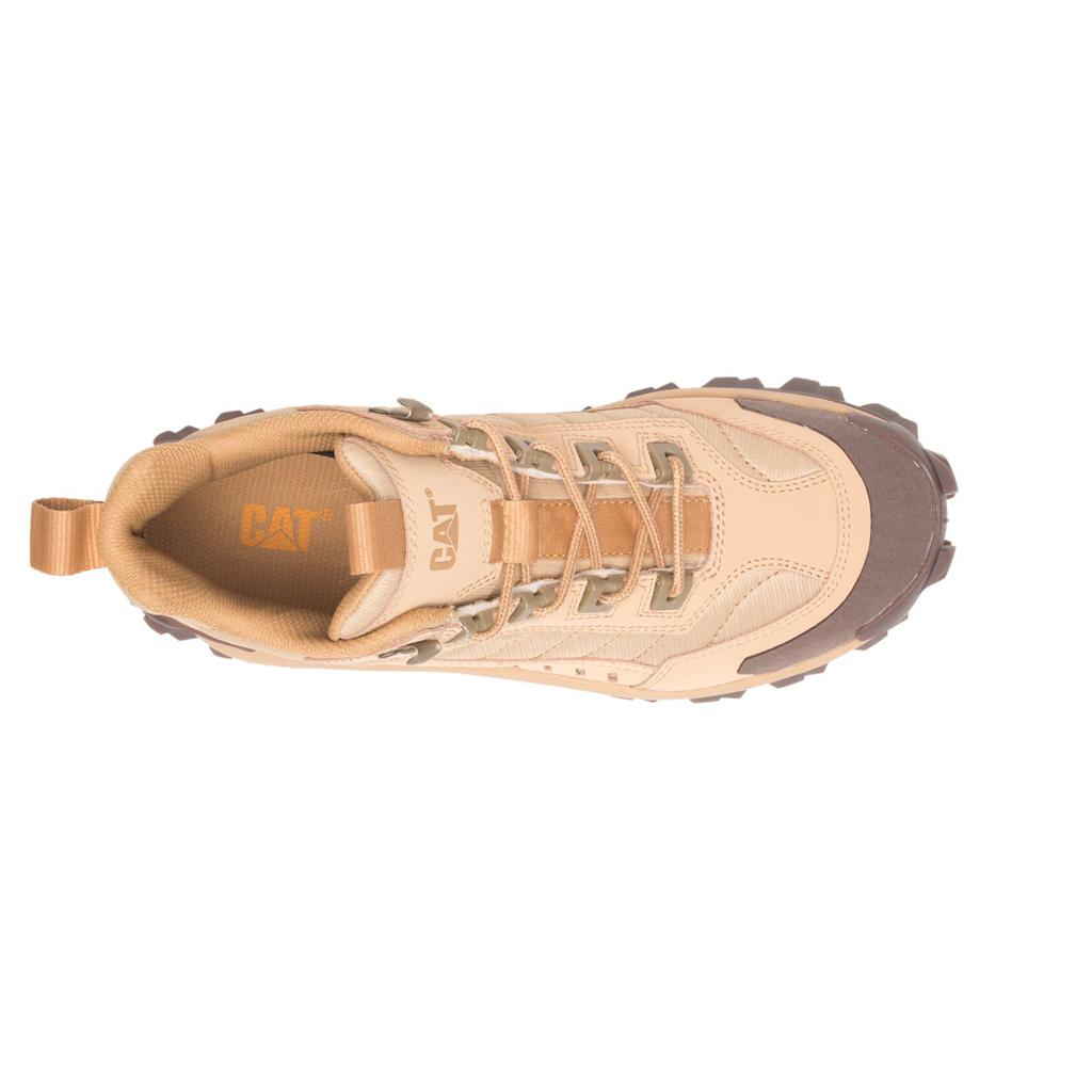 Caterpillar Intruder Mid Women's Sneakers Khaki  USA |  859206-ZHD