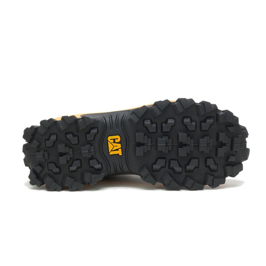 Caterpillar Intruder Women's Casual Shoes Black / Cat Yellow  USA |  093856-OMC