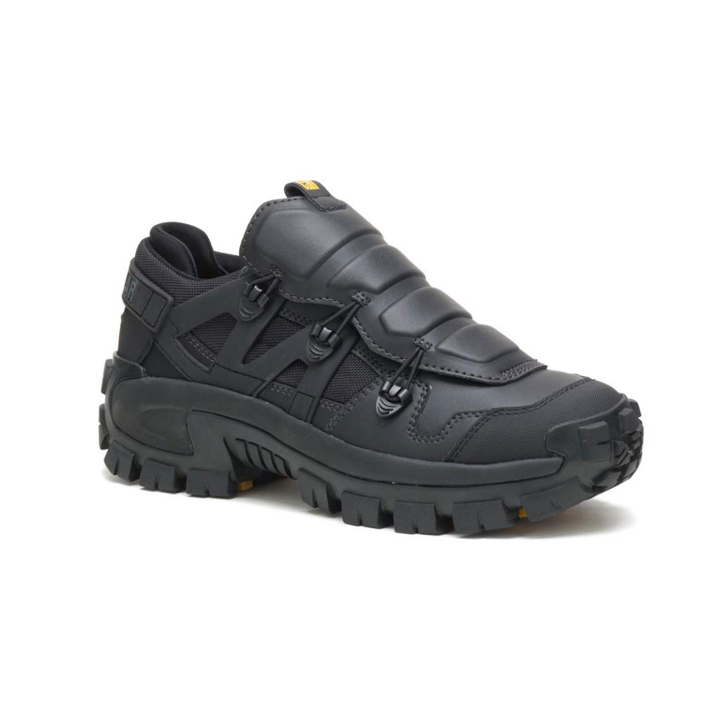 Caterpillar Invader Met Steel Men's Work Shoes Black  USA |  415603-WYK