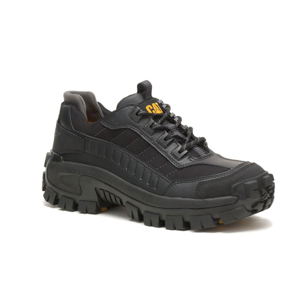 Caterpillar Invader Steel Men's Work Shoes Black  USA |  470263-UFH