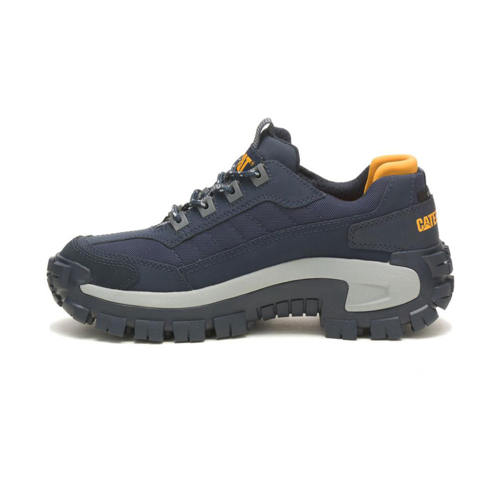 Caterpillar Invader Steel Men's Work Shoes Total Eclipse Navy  USA |  674230-FWJ