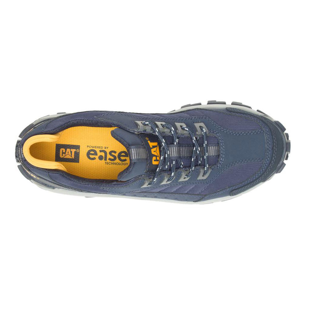 Caterpillar Invader Steel Men's Work Shoes Total Eclipse Navy  USA |  674230-FWJ