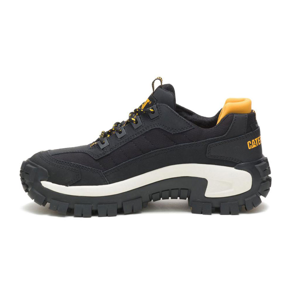 Caterpillar Invader Steel Men's Work Shoes Black / Full Moon  USA |  705943-CPW