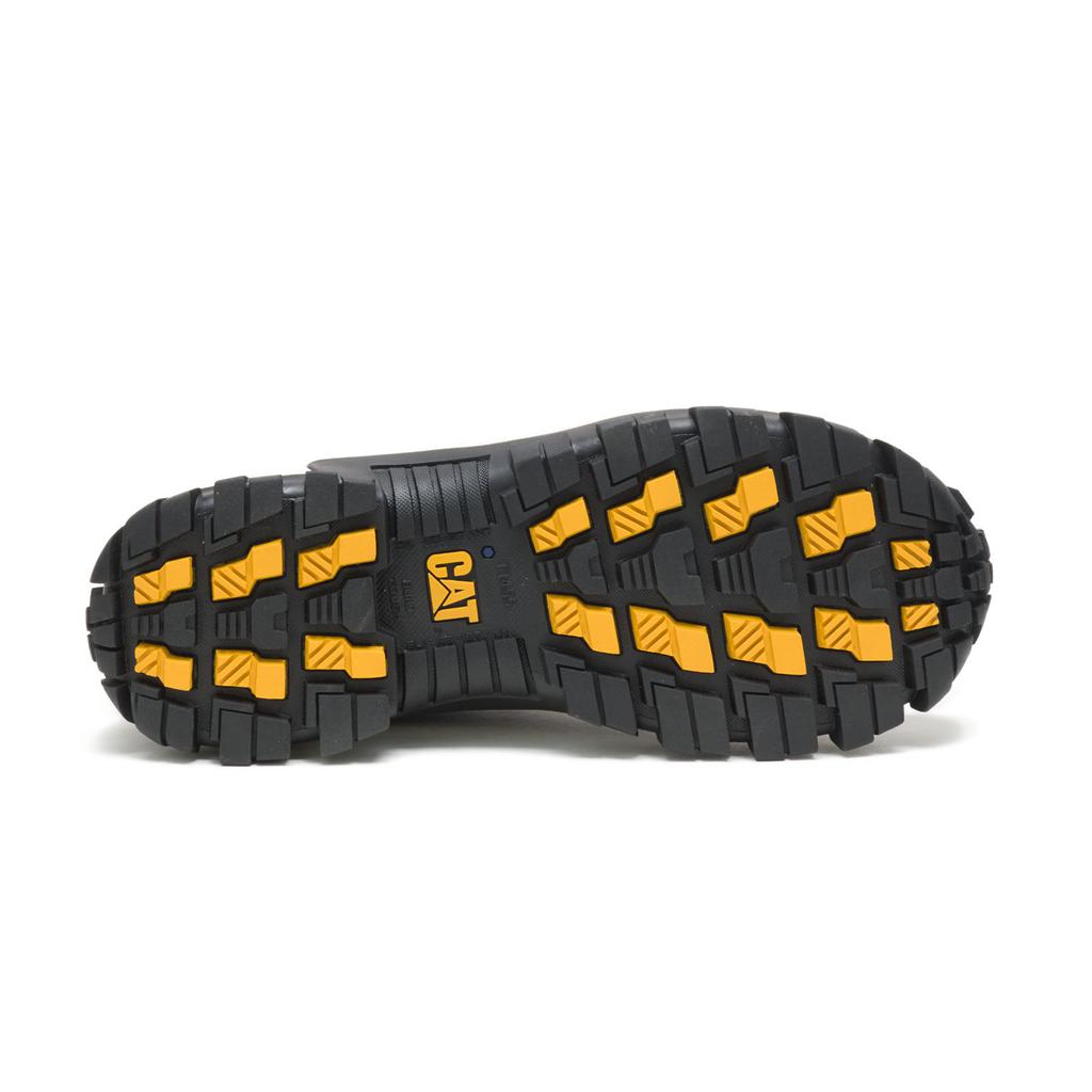 Caterpillar Invader Steel Toe Men's Steel Toe Shoes Black  USA |  743082-BWJ