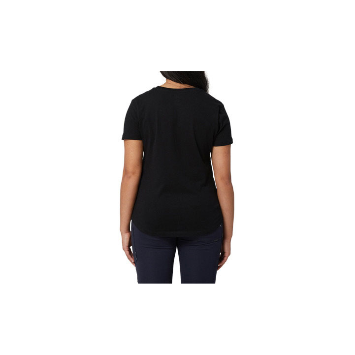 Caterpillar Logo S/S Women's Tee Shirts Black  USA |  132095-PTW