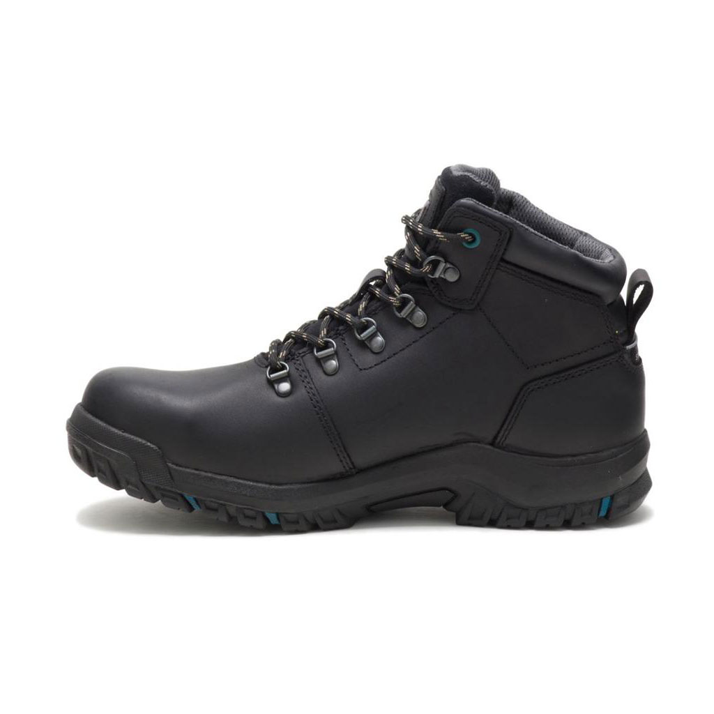 Caterpillar Mae Steel Toe Waterproof Women's Work Boot Black  USA |  249168-UFE