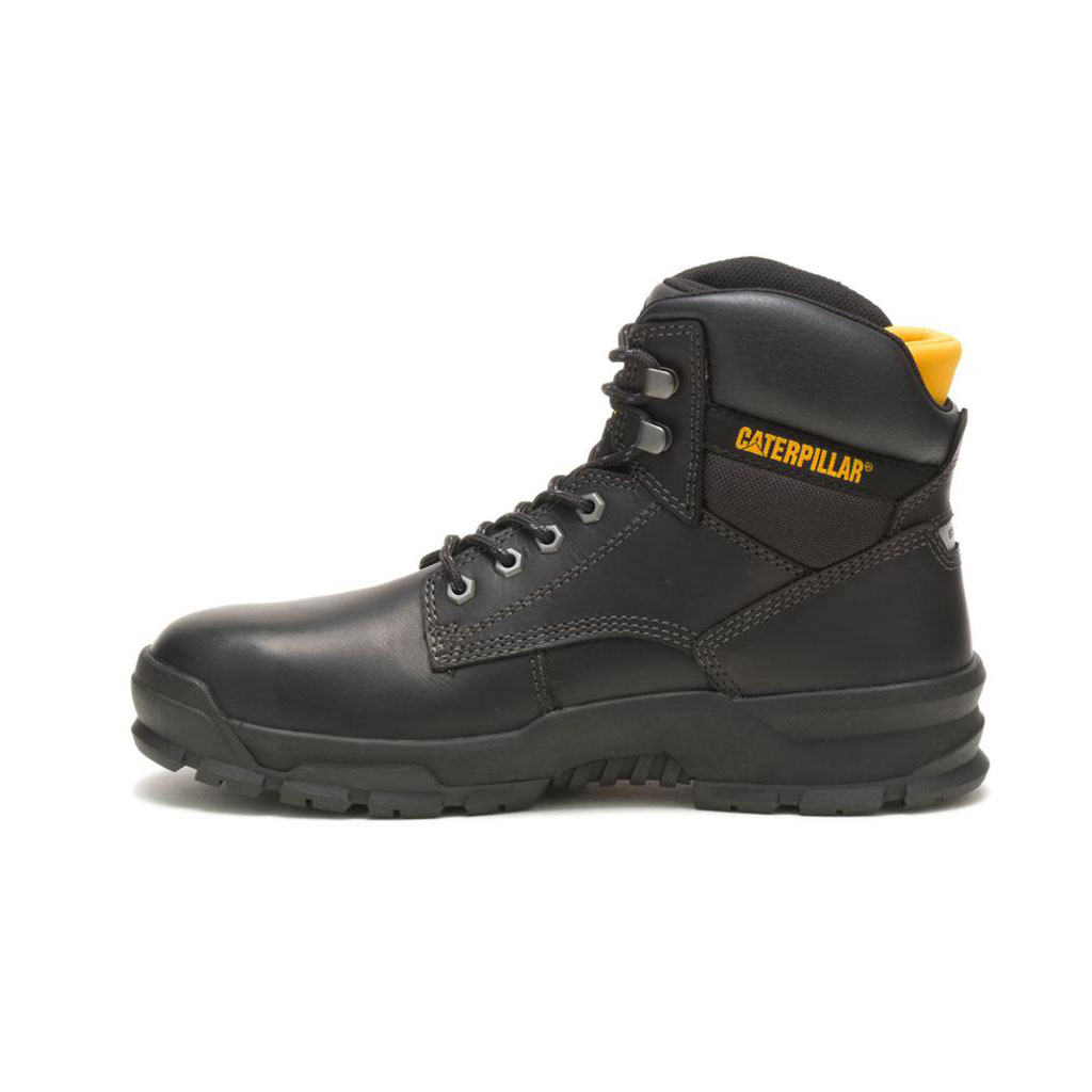 Caterpillar Mobilize Alloy Toe Men's Safety Toe Boots Black  USA |  125469-ROI