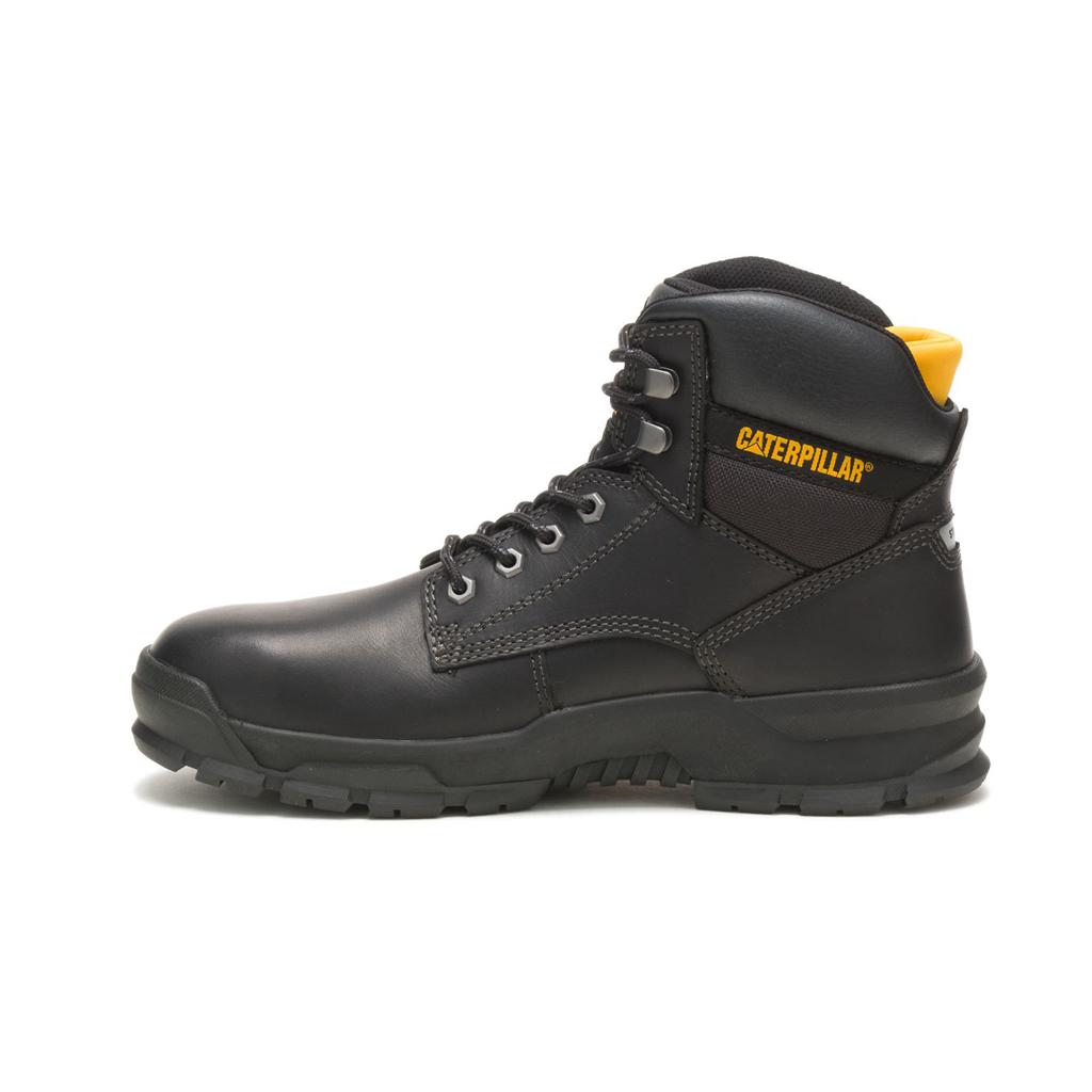 Caterpillar Mobilize Alloy Toe Men's Work Boots Black  USA |  260374-SEY