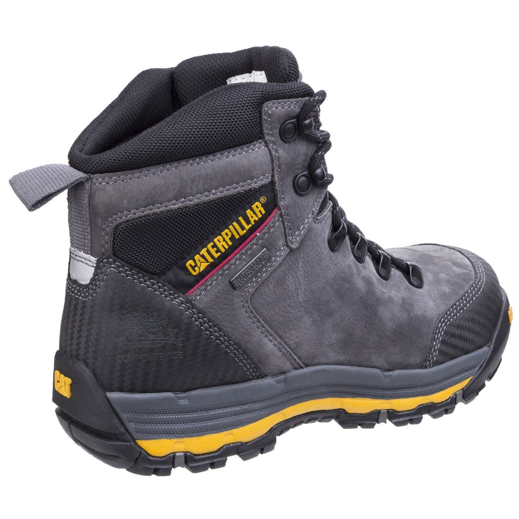 Caterpillar Munising S3 Men's Safety Toe Boots Dark Heather Grey  USA |  097216-QSA