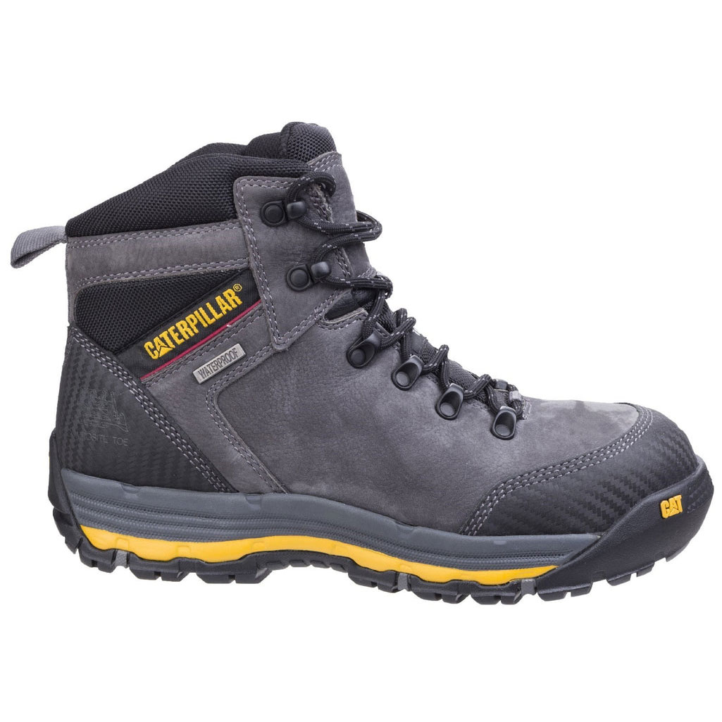 Caterpillar Munising S3 Men's Safety Toe Boots Dark Heather Grey  USA |  097216-QSA