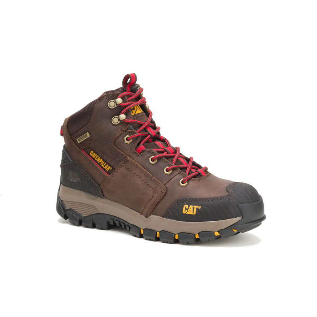 Caterpillar Navigator Waterproof Men's Waterproof Boots Clay Brown  USA |  078264-ULV