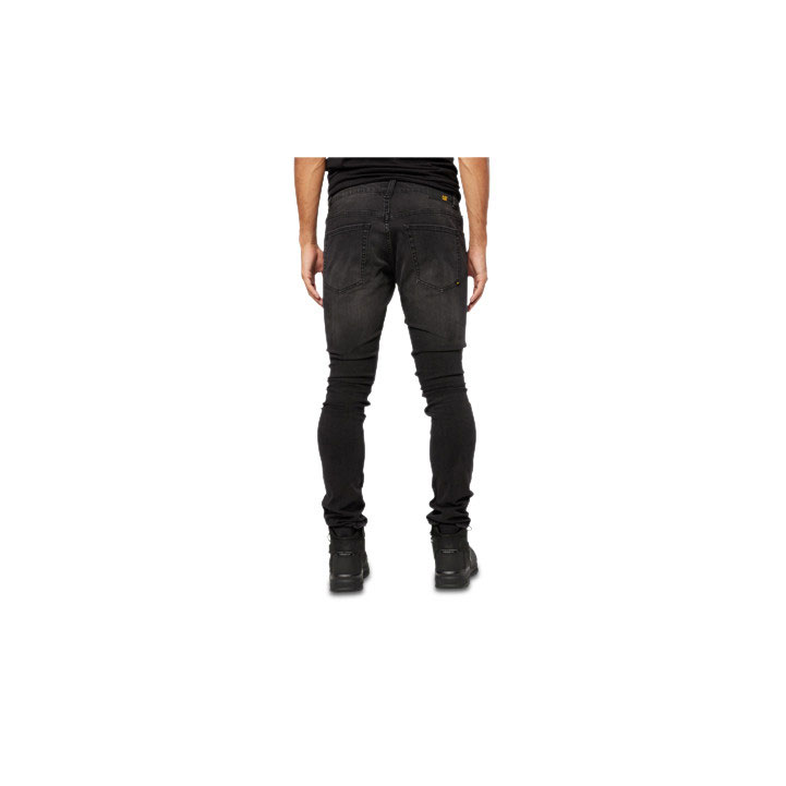 Caterpillar Ninety Eight Skinny Men's Jeans Asphalt Stone Black  USA |  726108-ZAR