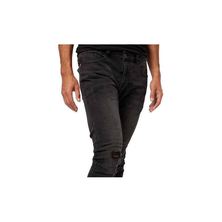 Caterpillar Ninety Eight Skinny Men's Jeans Asphalt Stone Black  USA |  726108-ZAR