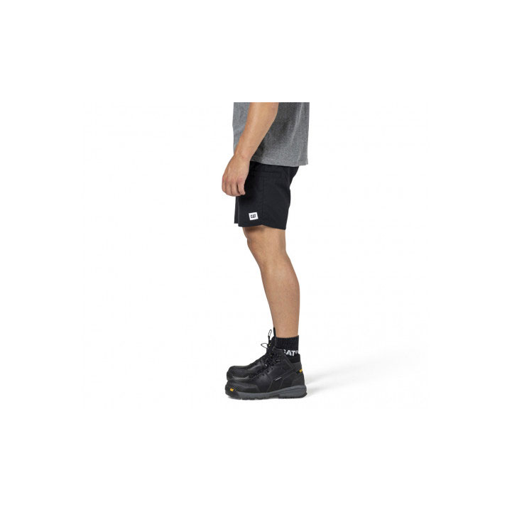 Caterpillar Nylon Men's Shorts Black  USA |  014936-TGI