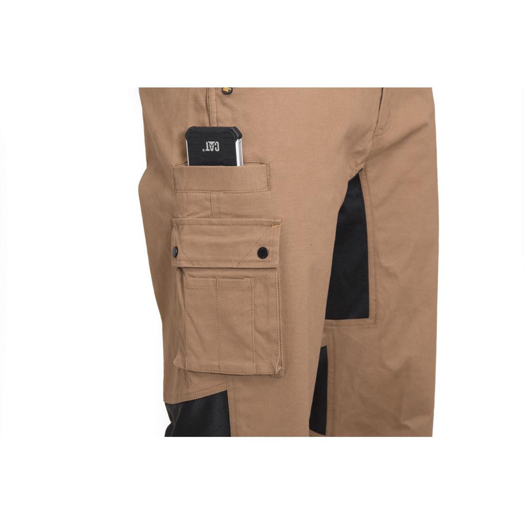 Caterpillar Operator Flex Men's Pants Khaki  USA |  143780-XFQ