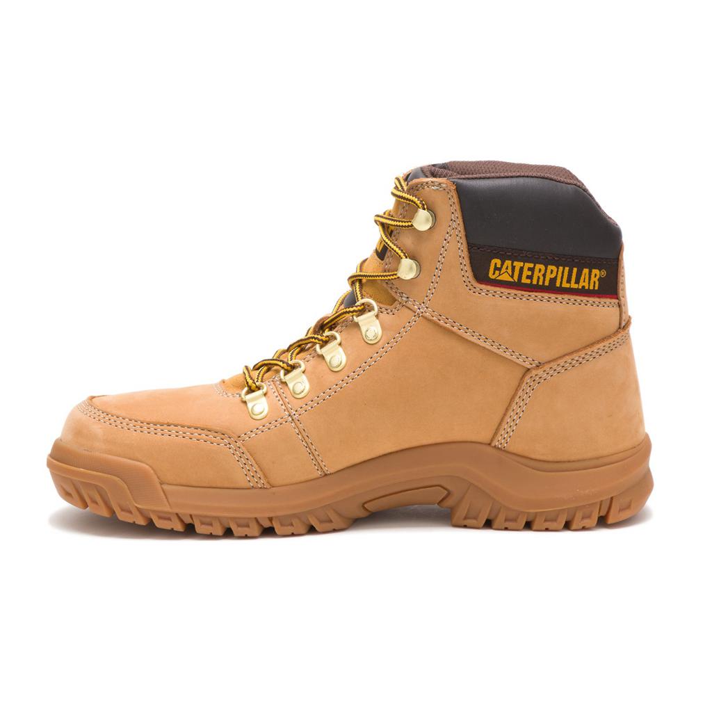 Caterpillar Outline Men's Work Boots Orange  USA |  305698-LQY