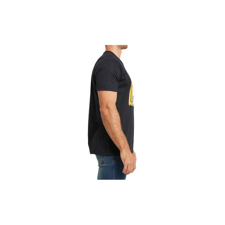 Caterpillar Overlap Men's Tee Shirts Black  USA |  239617-TYU