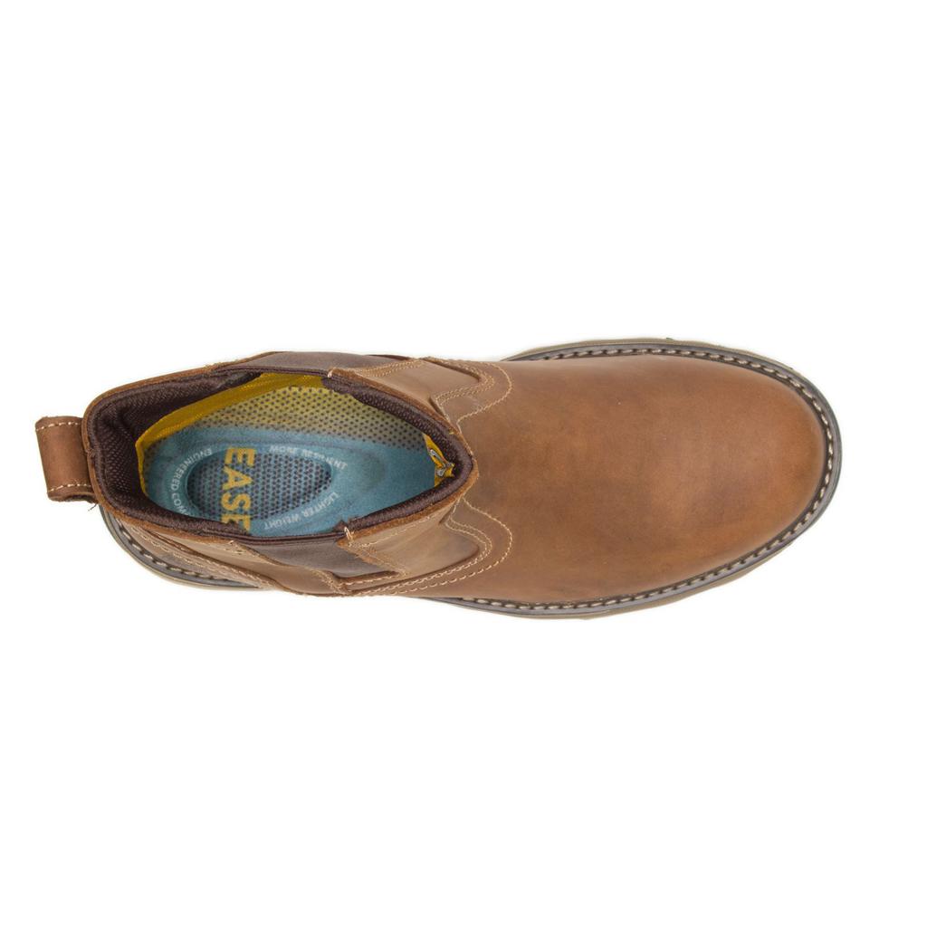 Caterpillar Pelton Men's Slip On Dark Beige  USA |  296784-BAH