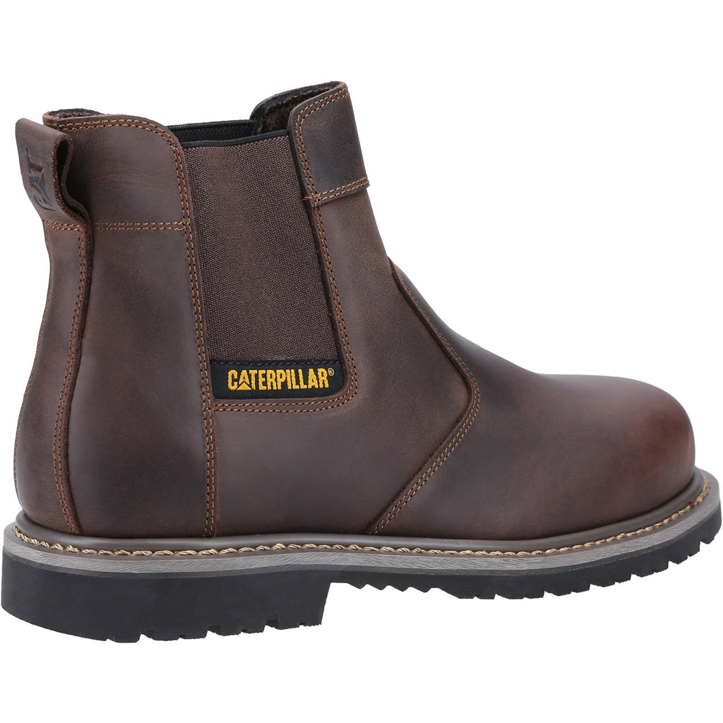 Caterpillar Powerplant Dealer Sb Men's Safety Toe Boots Brown  USA |  436201-CRT