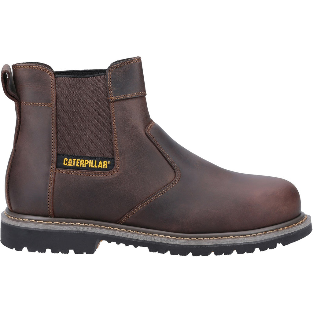 Caterpillar Powerplant Dealer Sb Men's Safety Toe Boots Brown  USA |  436201-CRT