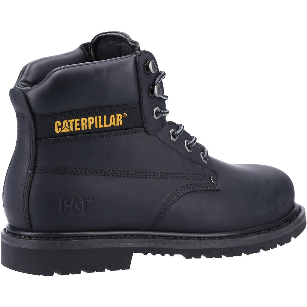 Caterpillar Powerplant St Hro Sra Men's Work Boots Black  USA |  136290-NKQ