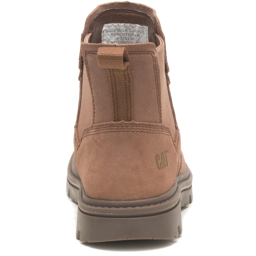 Caterpillar Practitioner Dachshund Men's Work Boots Dachshund Brown  USA |  348251-FUO