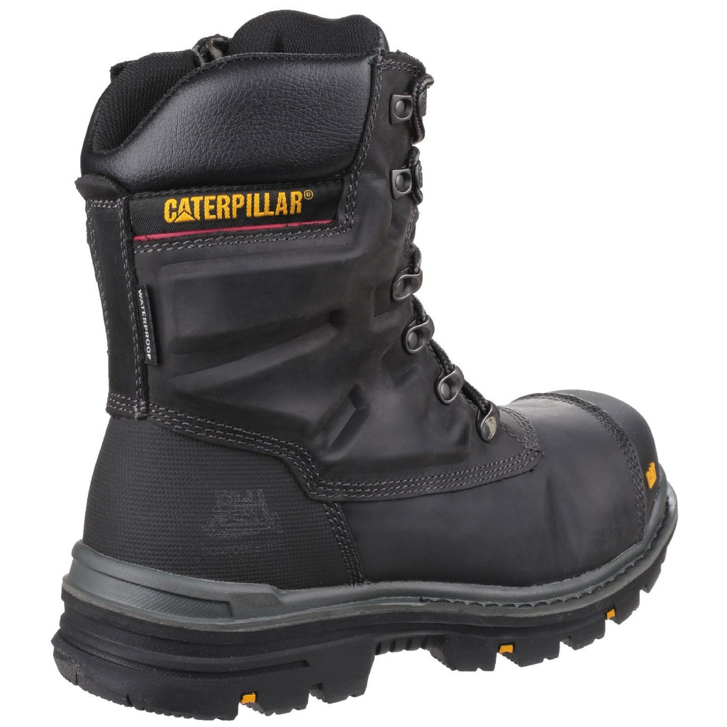 Caterpillar Premier Waterproof S3 Men's Safety Toe Boots Black  USA |  310769-HPG