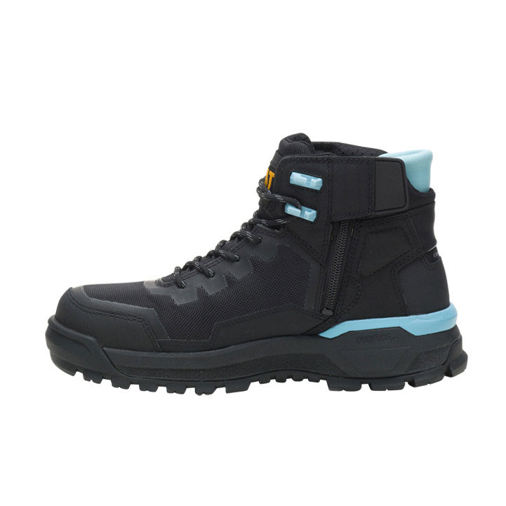 Caterpillar Propulsion Composite Women's Work Boot Black Sky Blue  USA |  507249-ITX