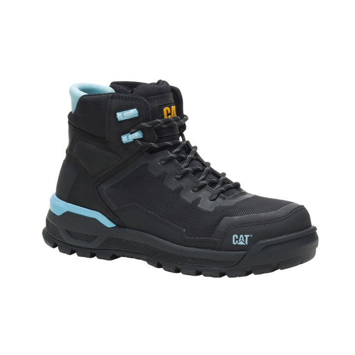 Caterpillar Propulsion Composite Women's Work Boot Black Sky Blue  USA |  507249-ITX