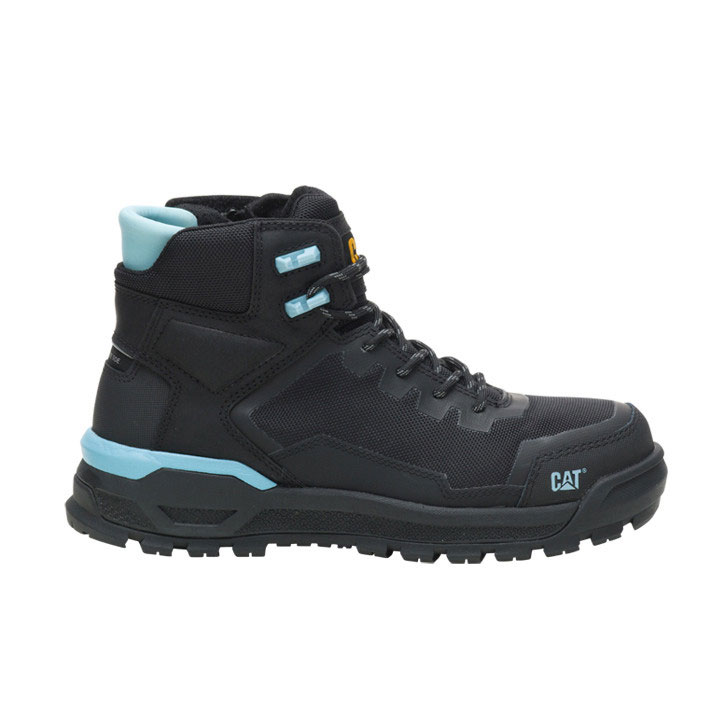 Caterpillar Propulsion Composite Women\'s Work Boot Black Sky Blue  USA |  507249-ITX