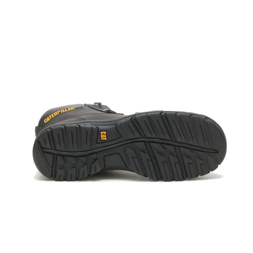 Caterpillar Resorption Waterproof Composite Toe Women's Slip Resistant Footwear Black  USA |  416052-NBF