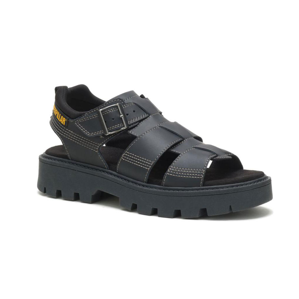 Caterpillar Rigor Men's Sandals Black  USA |  054137-ZHJ