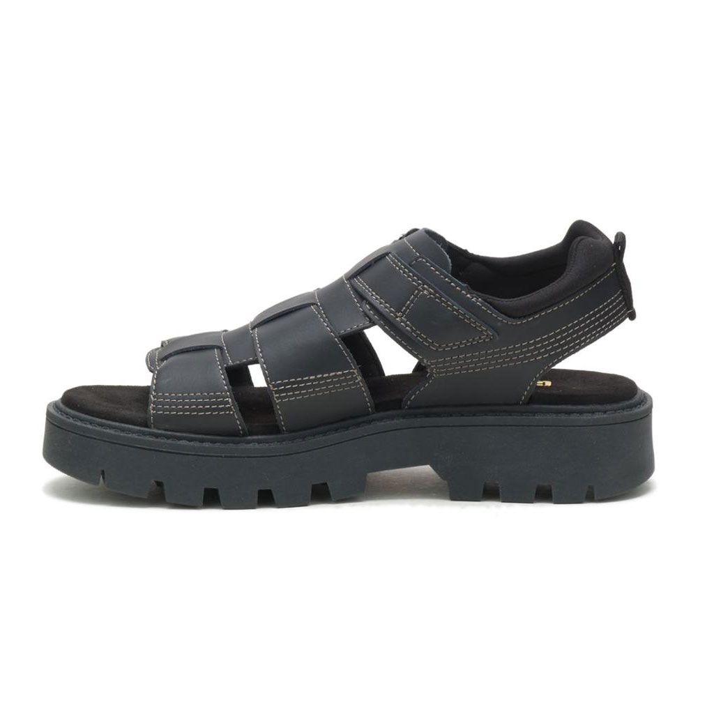 Caterpillar Rigor Men's Sandals Black  USA |  054137-ZHJ