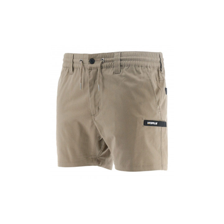 Caterpillar Short Haul Men's Shorts Khaki  USA |  836092-SWR