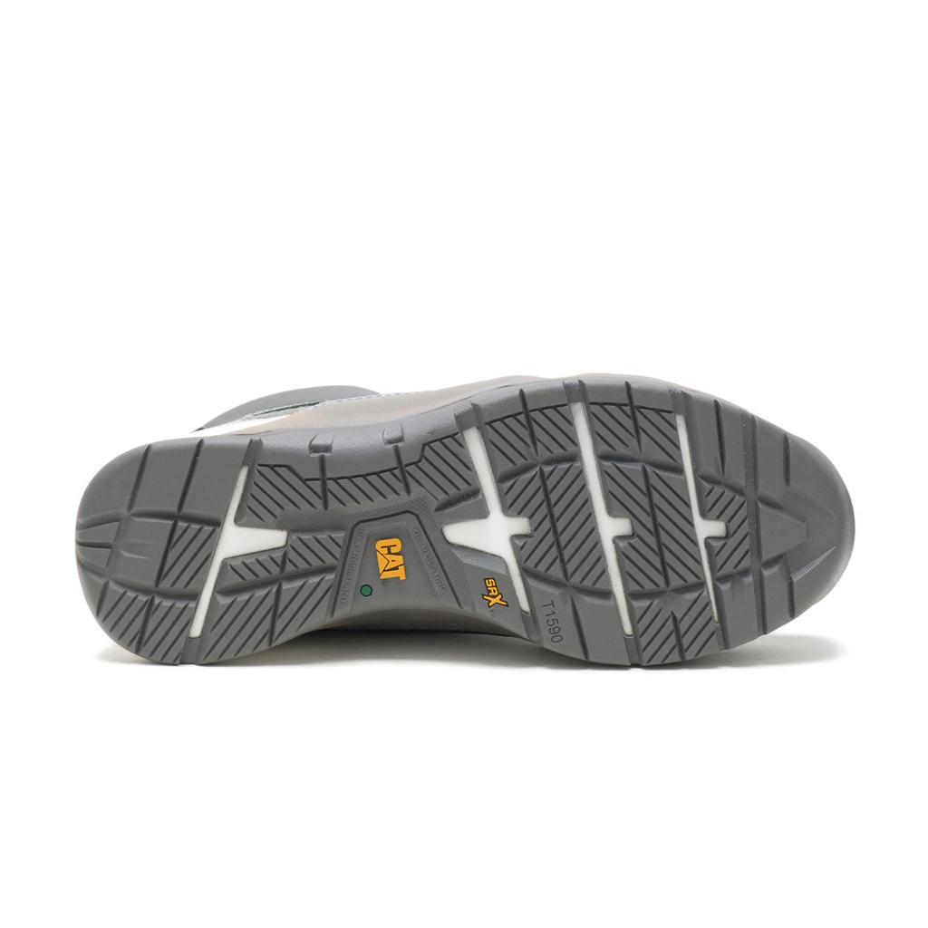 Caterpillar Sprint Mid Alloy Toe Csa Women's Work Shoes Grey  USA |  203615-DJB