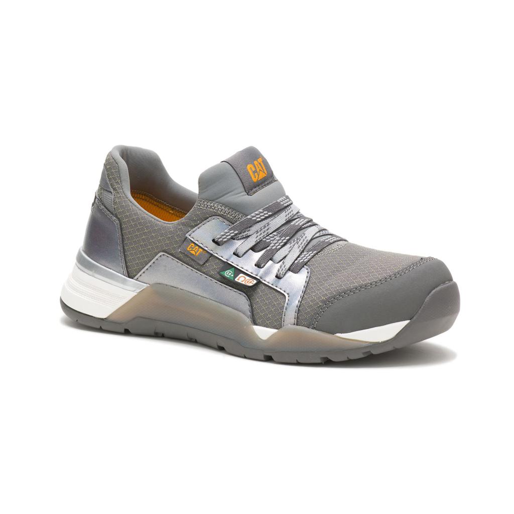 Caterpillar Sprint Textile Alloy Toe Csa Women's Work Shoes Grey  USA |  658920-UWB