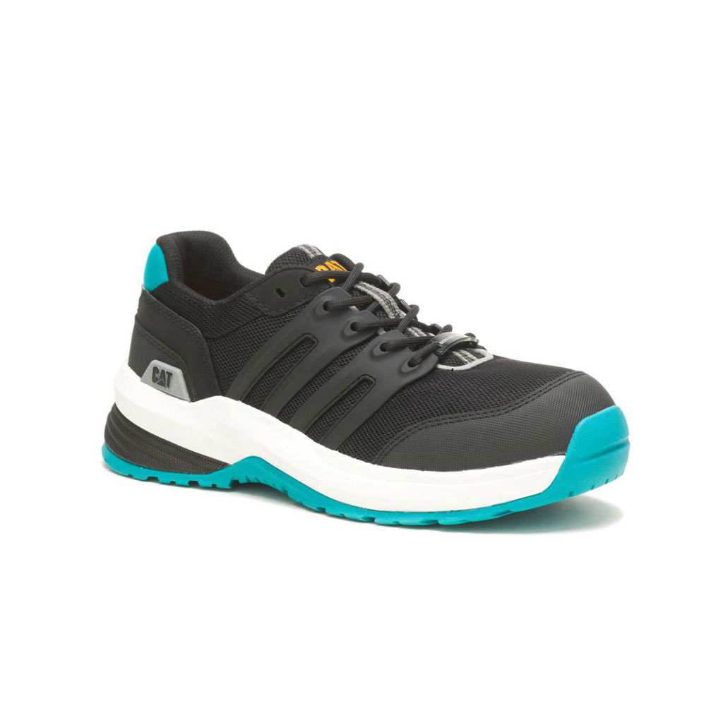 Caterpillar Streamline 2.0 Composite Toe Women's Sneakers Black / Teal  USA |  628954-EQR