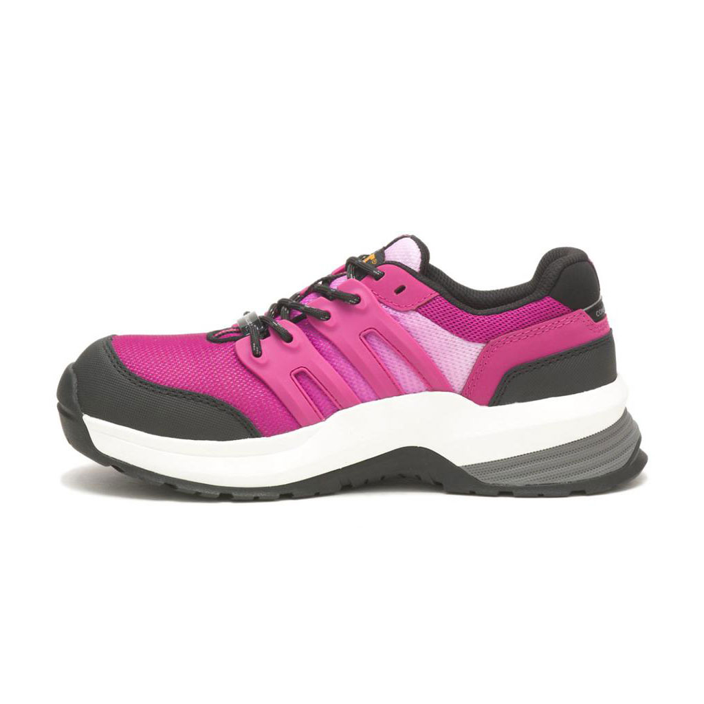 Caterpillar Streamline 2.0 Composite Toe Women's Work Shoes Festival Fuchsia Purple  USA |  719652-NJG