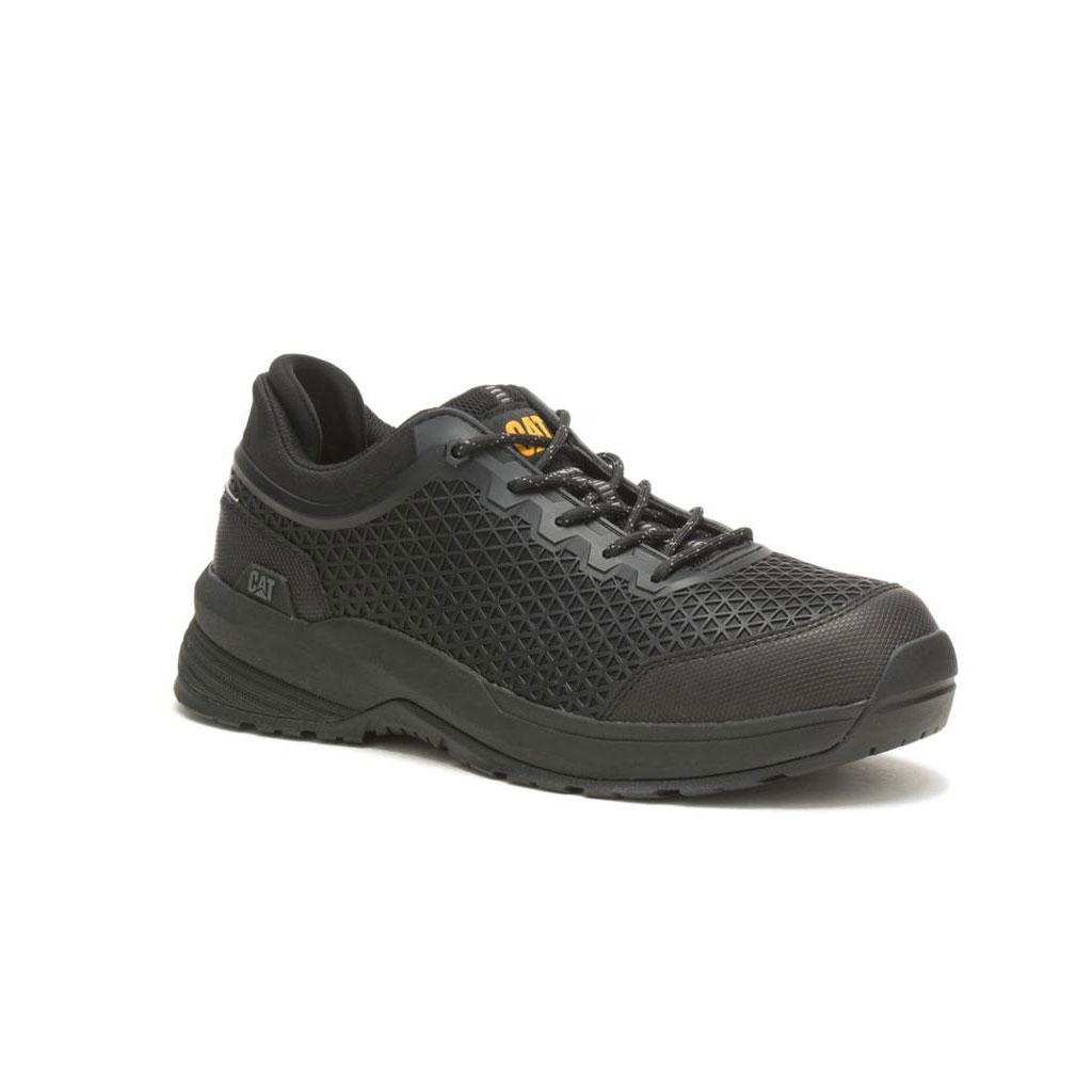 Caterpillar Streamline 2.0 Composite Toe Men's Sneakers Black / Black  USA |  970431-JFV