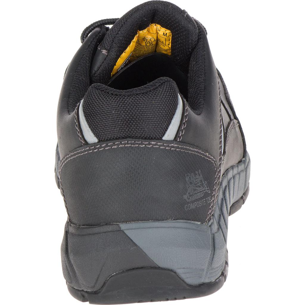 Caterpillar Streamline Leather Csa Composite Toe Men's Work Shoes Black  USA |  273945-EHU