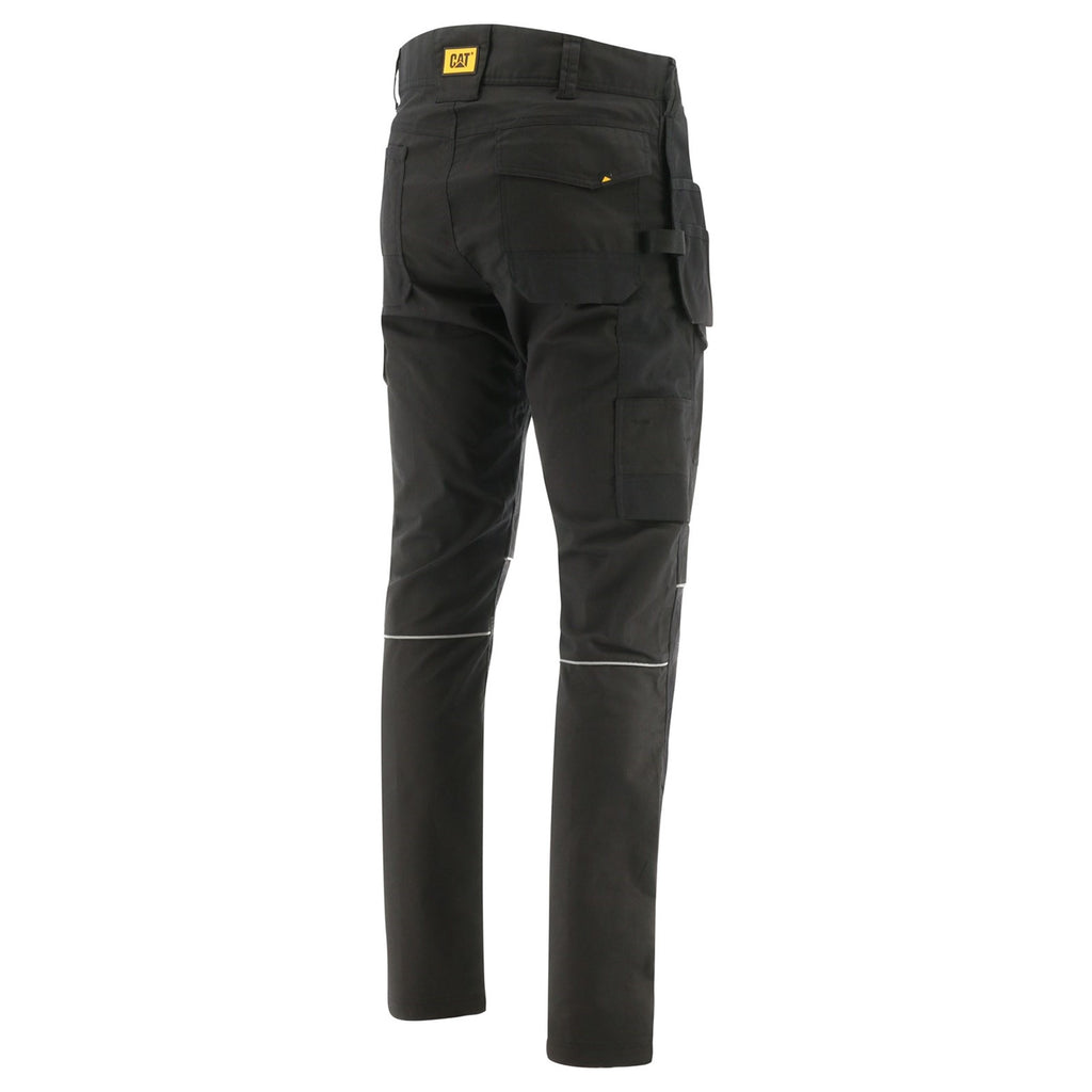 Caterpillar Stretch Pocket Men's Pants Black  USA |  738291-FDW