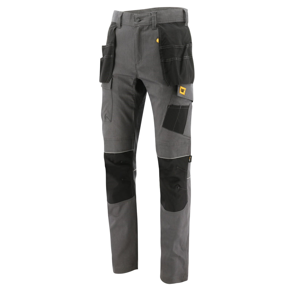 Caterpillar Stretch Pocket Men\'s Pants Dark Shadow Black  USA |  895631-AQB