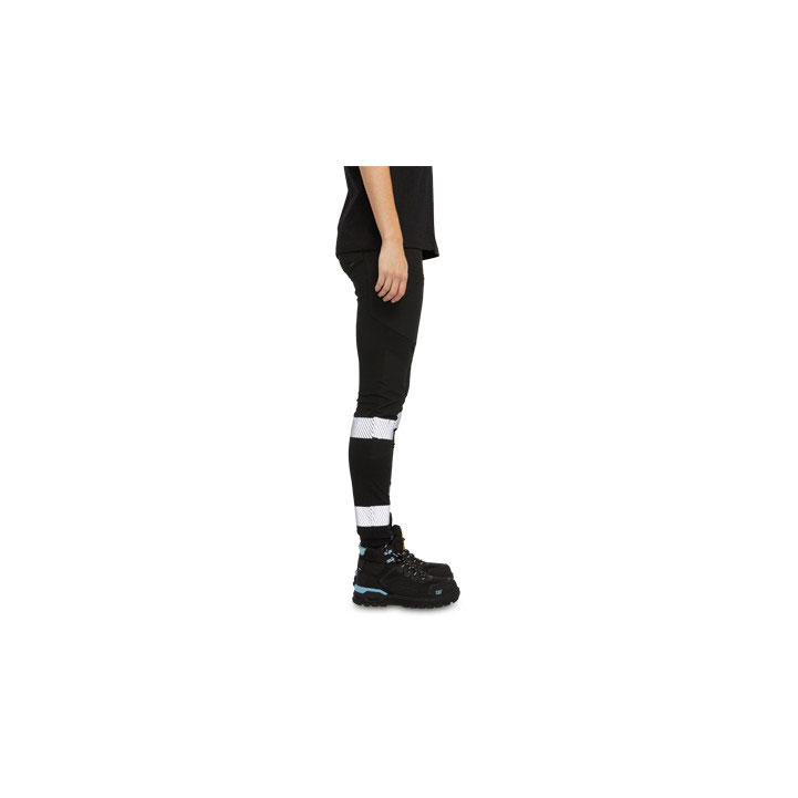 Caterpillar Taped Work Stretch Women's Legging Black  USA |  024591-YWB