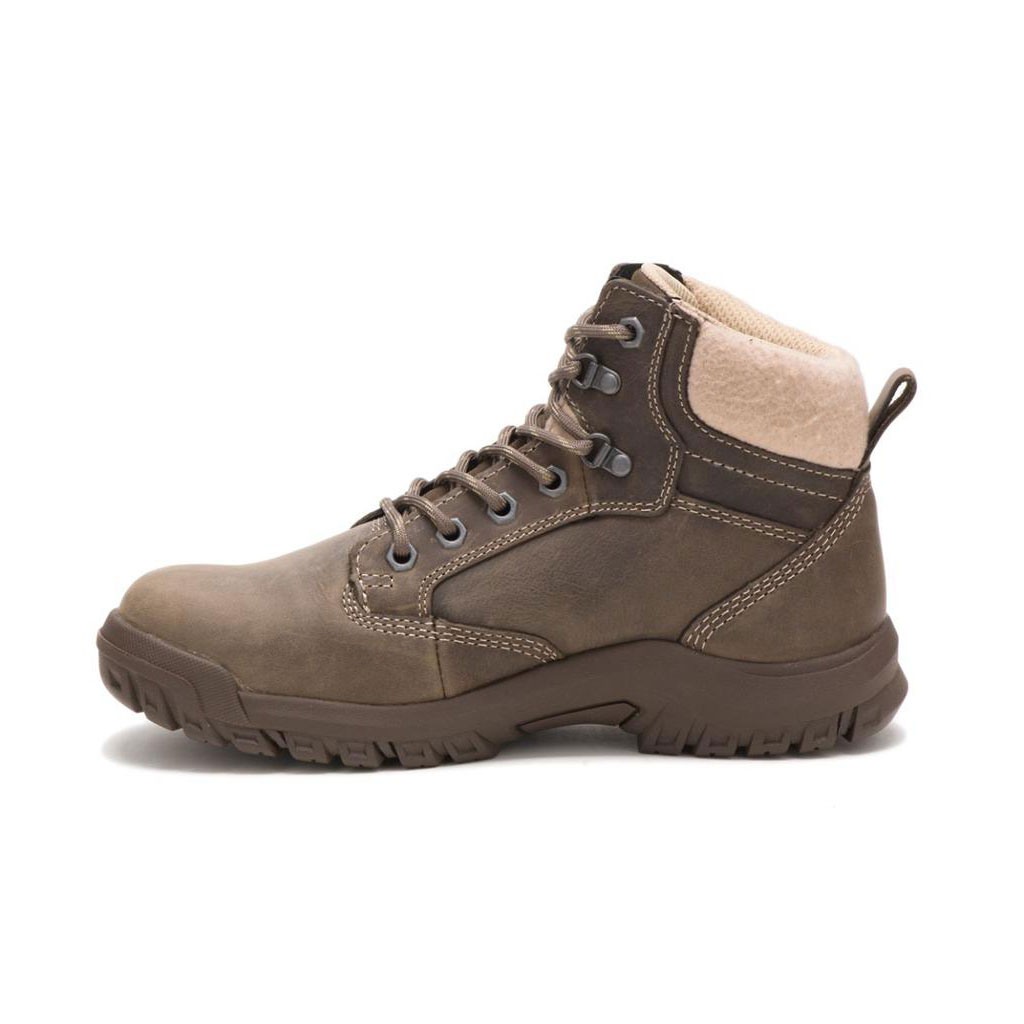 Caterpillar Tess Steel Toe Women's Chukka Boots Dark Gull Grey  USA |  503769-ZTC