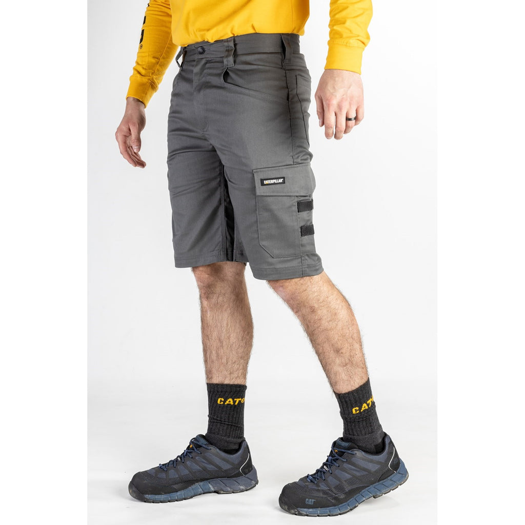 Caterpillar Trackers Men's Shorts Dark Heather Grey  USA |  842397-DWE