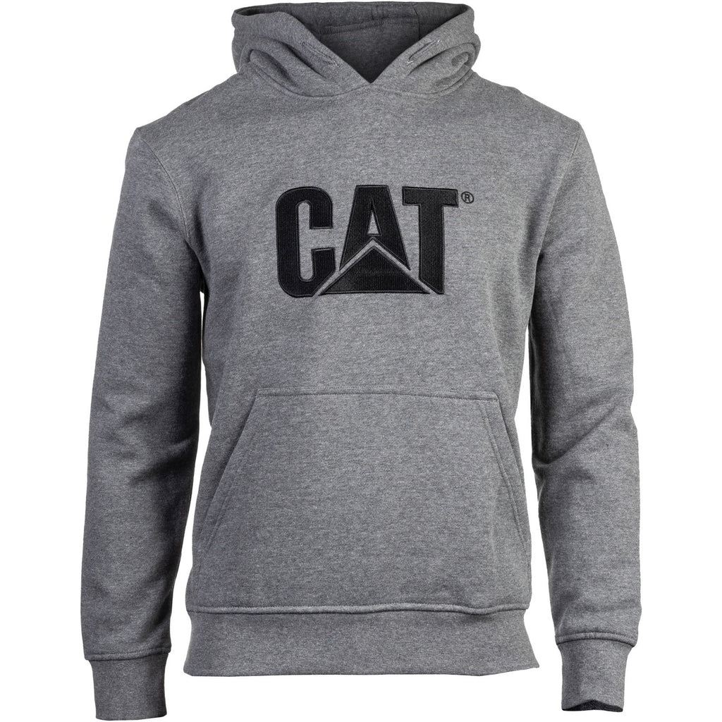 Caterpillar Trademark Hooded Heather Men's Sweatshirts Heather Grey  USA |  520964-IKO