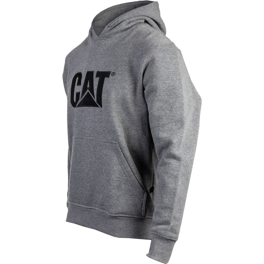 Caterpillar Trademark Hooded Heather Men's Sweatshirts Heather Grey  USA |  520964-IKO