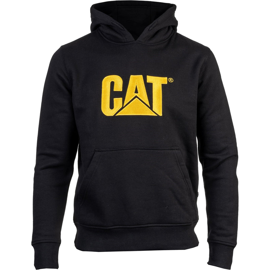 Caterpillar Trademark Hooded Men's Sweatshirts Black  USA |  051293-FVR